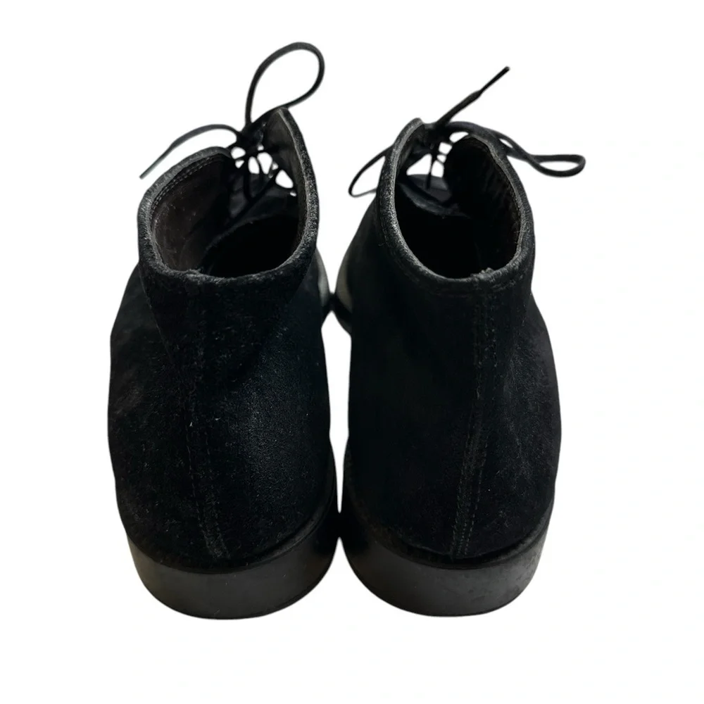 Tod’s black suede men’s ankle boots size 8